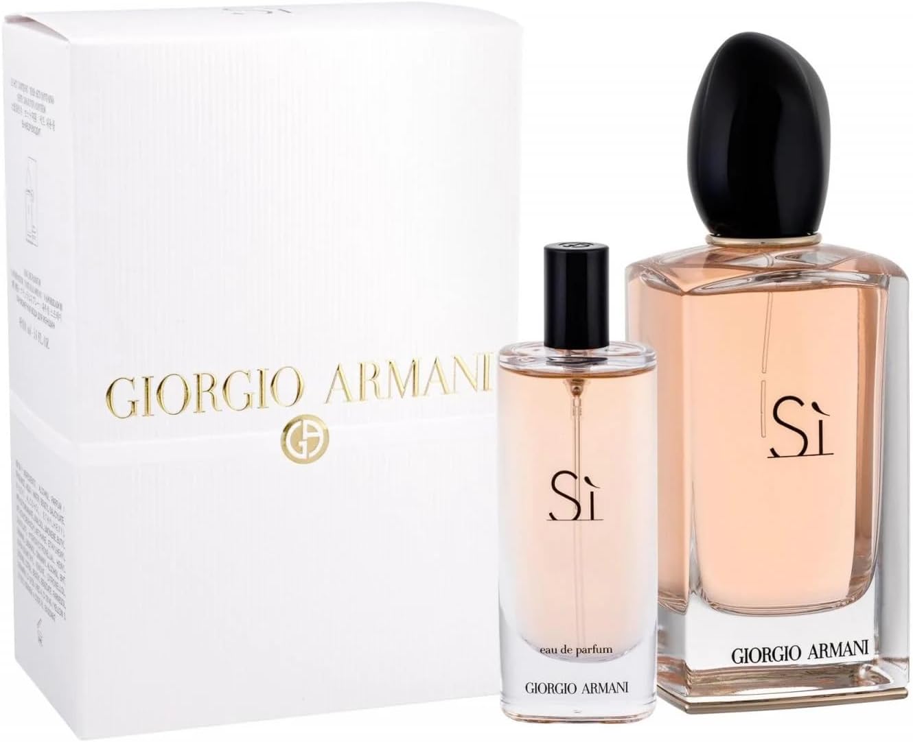 Giorgio Armani Sì Eau de Parfum : des notes fruitées, florales et boisées, créant une fragrance riche et complexe