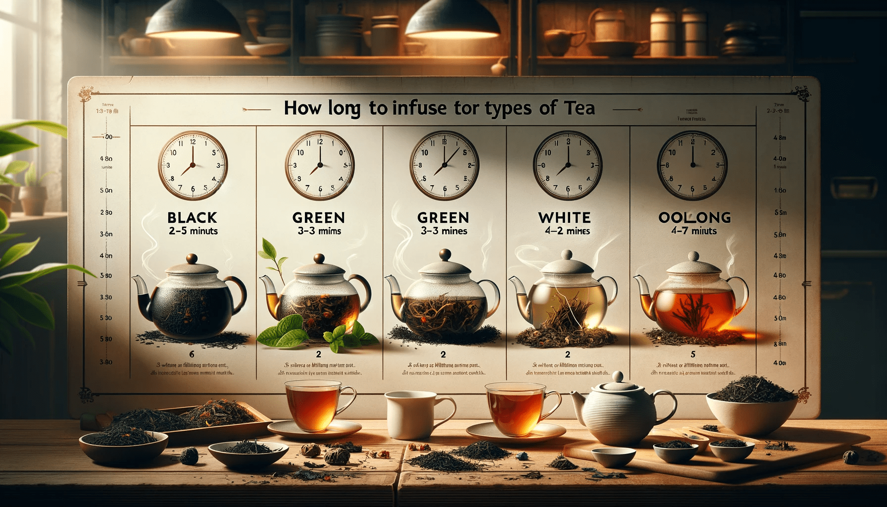 Combien de temps <strong>infuser</strong> chaque type de thé pour une saveur optimale ?