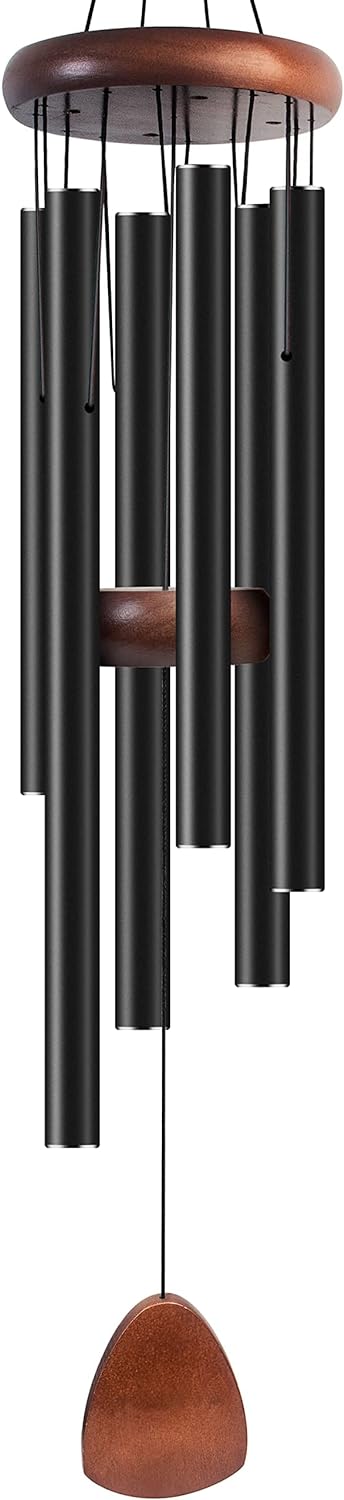 Bursvik Large Aluminium Wind Chimes 37 Inches to Create a Zen Atmosphere Suitable for Outdoor