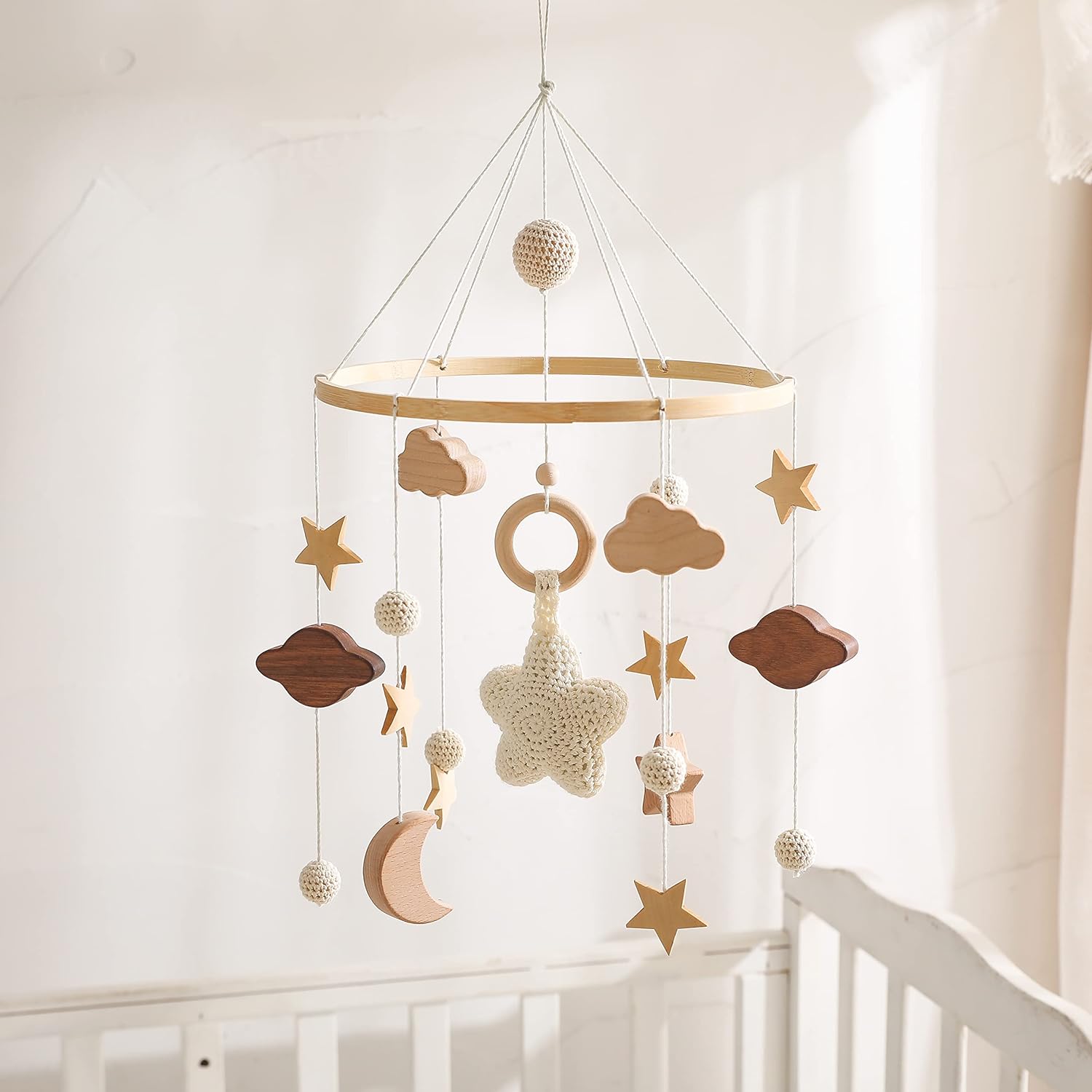 let's make Baby Crib Mobile for Boys Girls| Boho Nursery Mobile