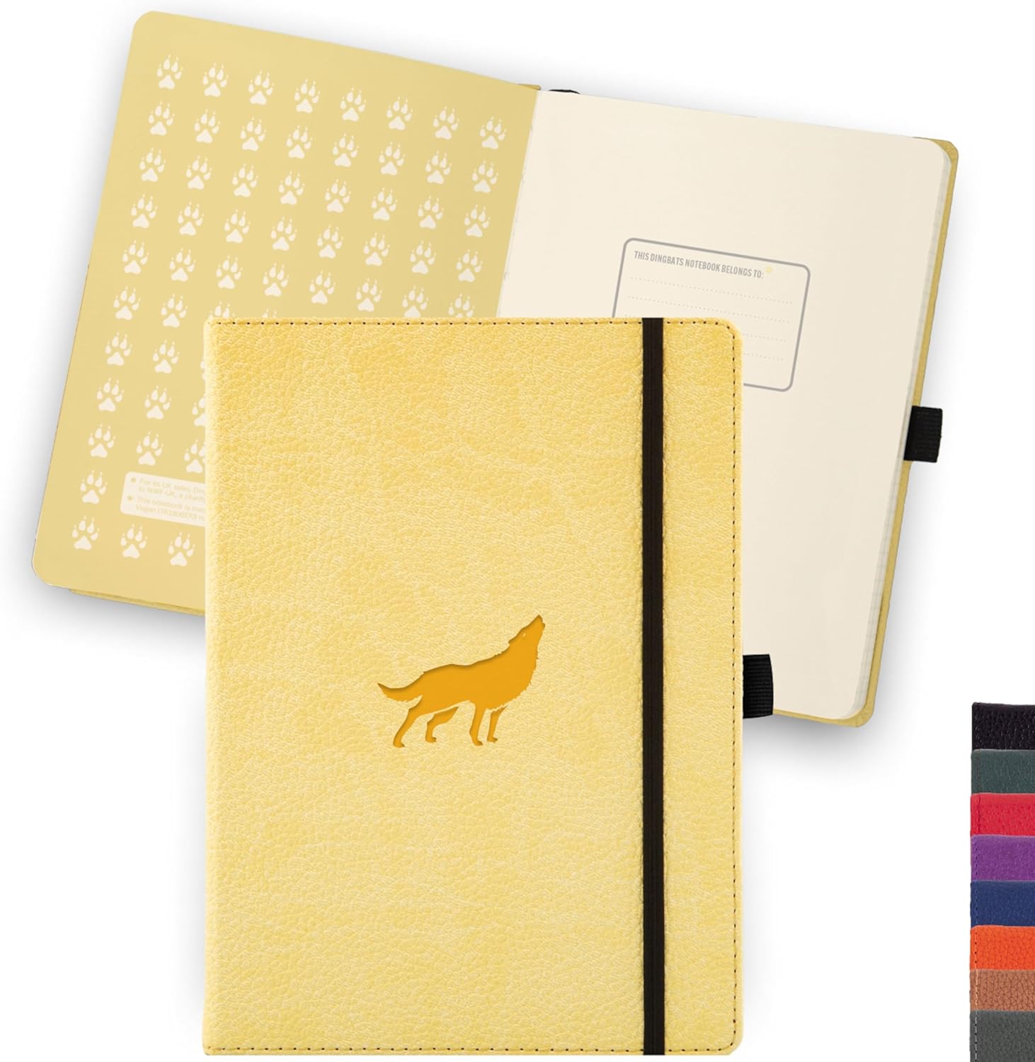 Dingbats* Wildlife Medium A5+ Hardcover Notebook