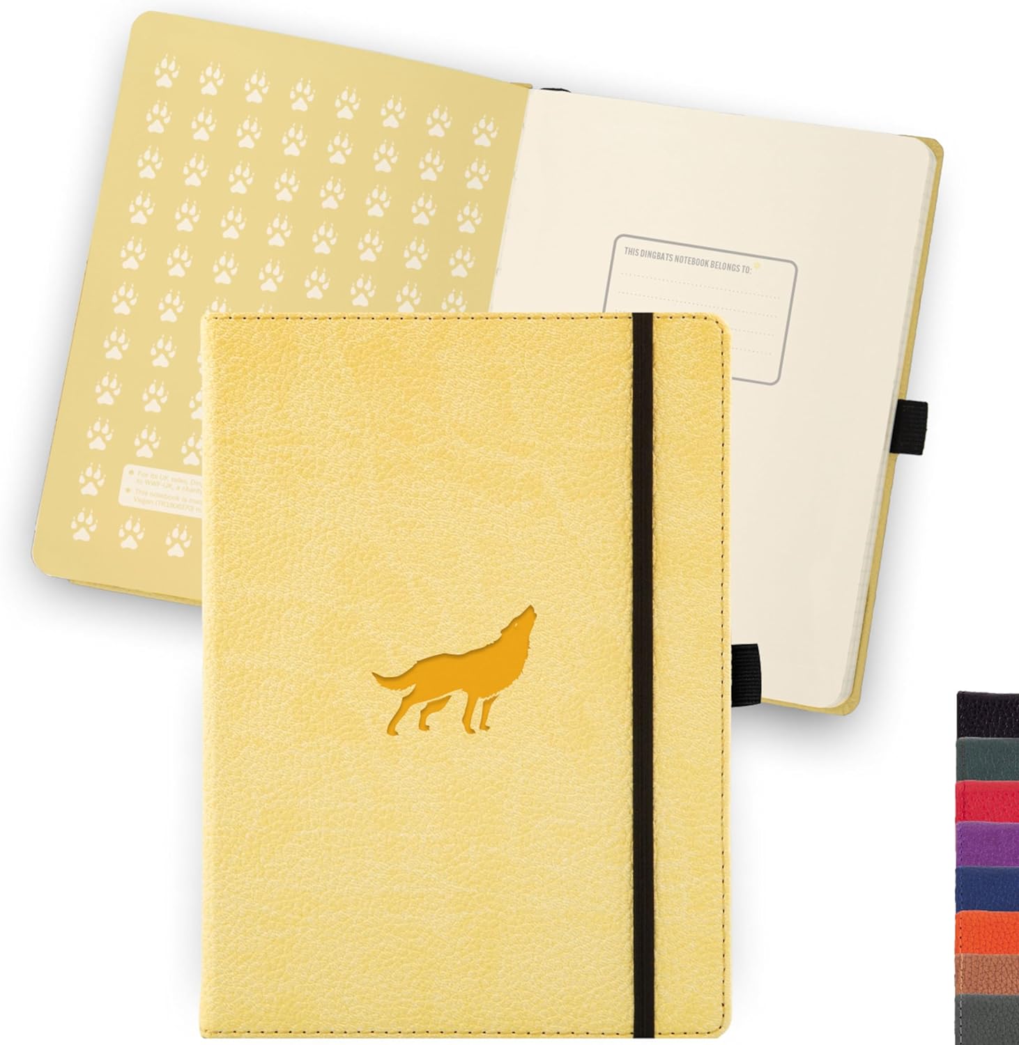 Dingbats* Wildlife Medium A5+ Hardcover Notebook