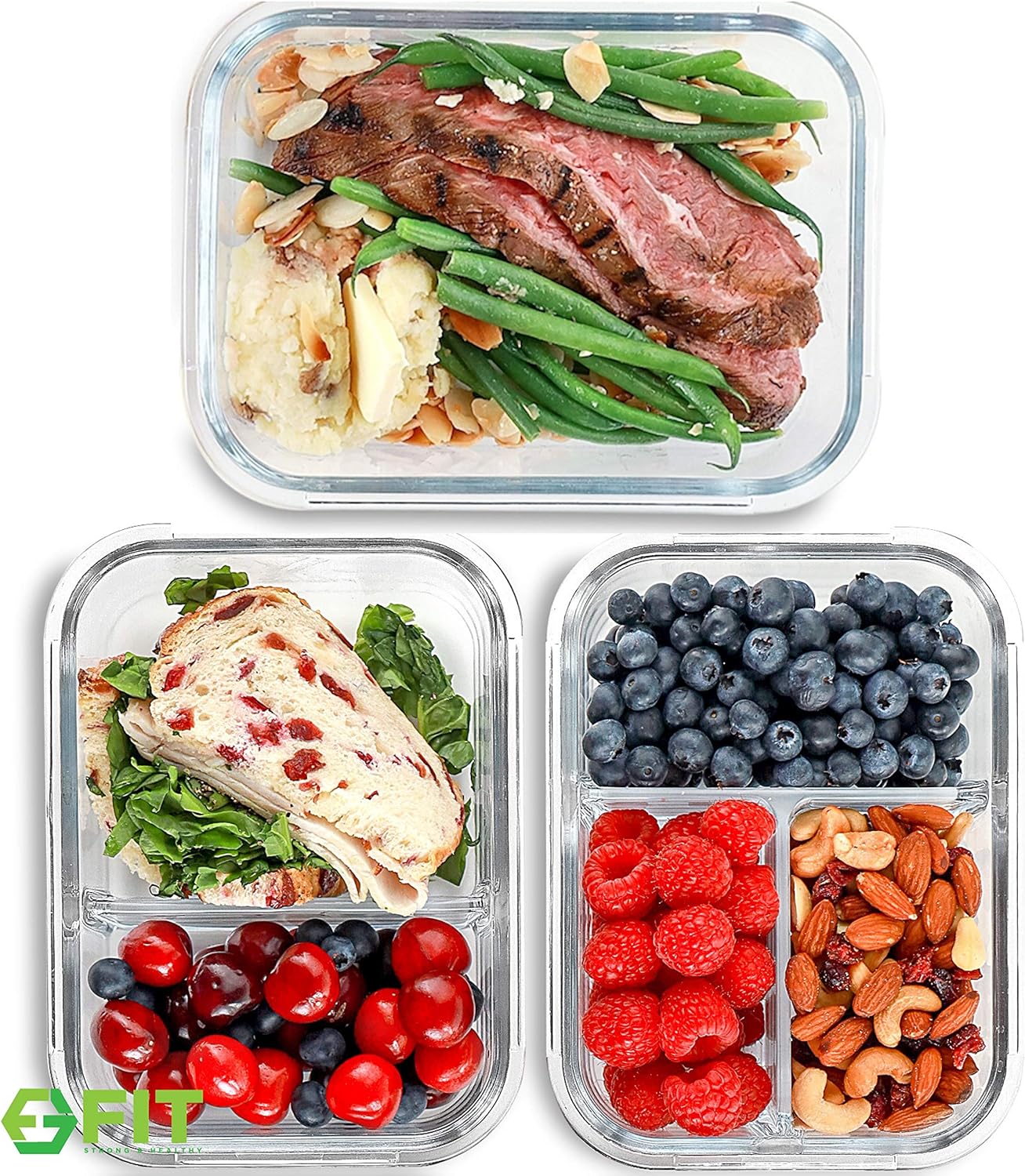 Glass Lunch Containers