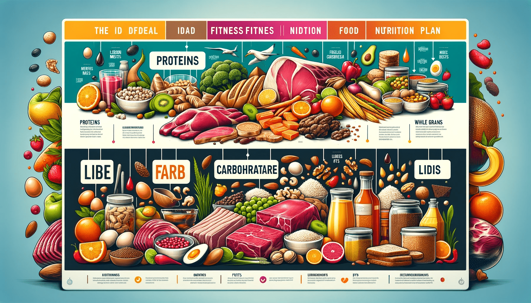 Protéines, Carbs, Lipides : Plan Nutritionnel de Fitness Optimal