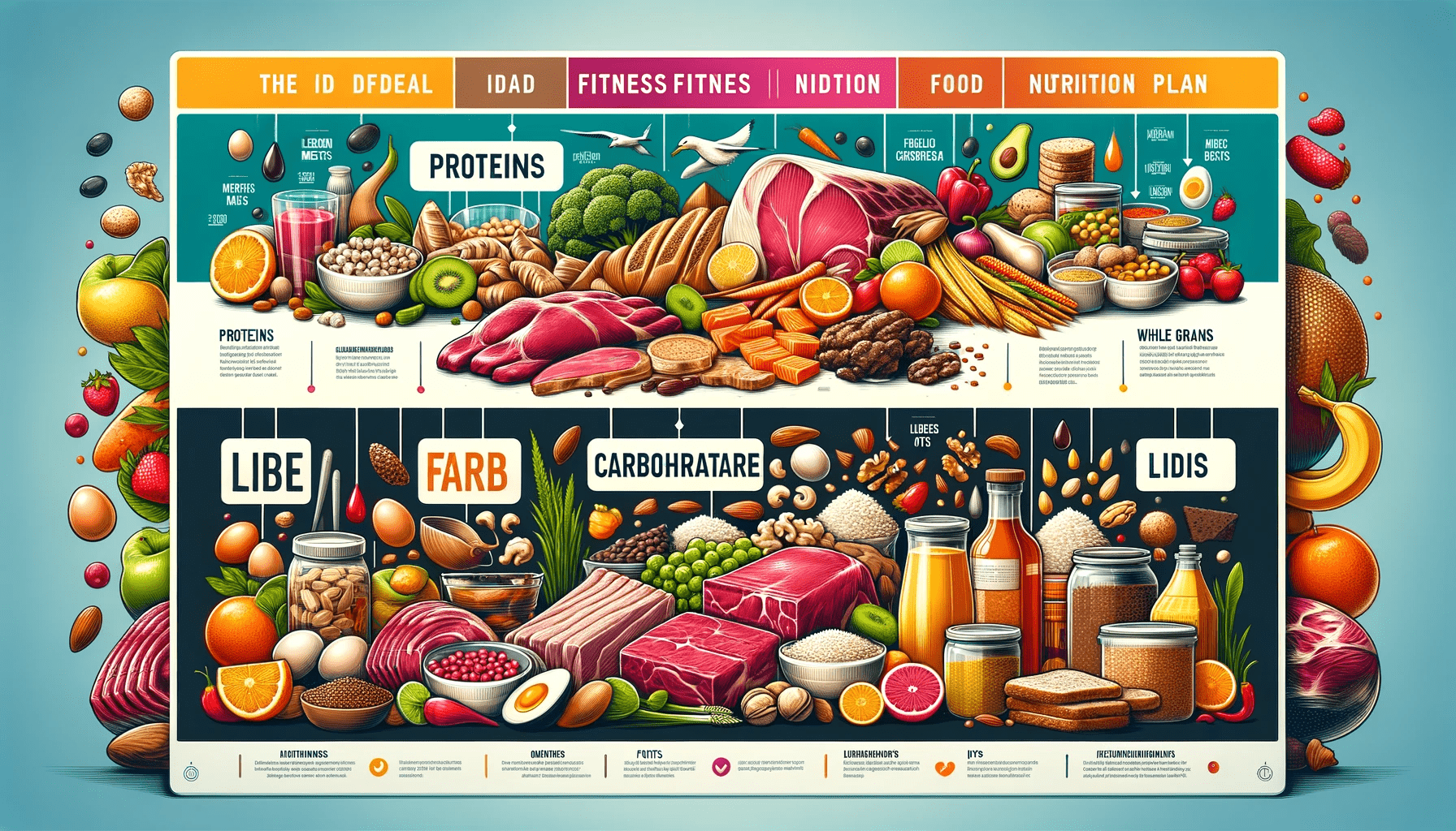 Proteins, Carbs, Lipids: <strong>Optimal</strong> Fitness Nutrition Plan