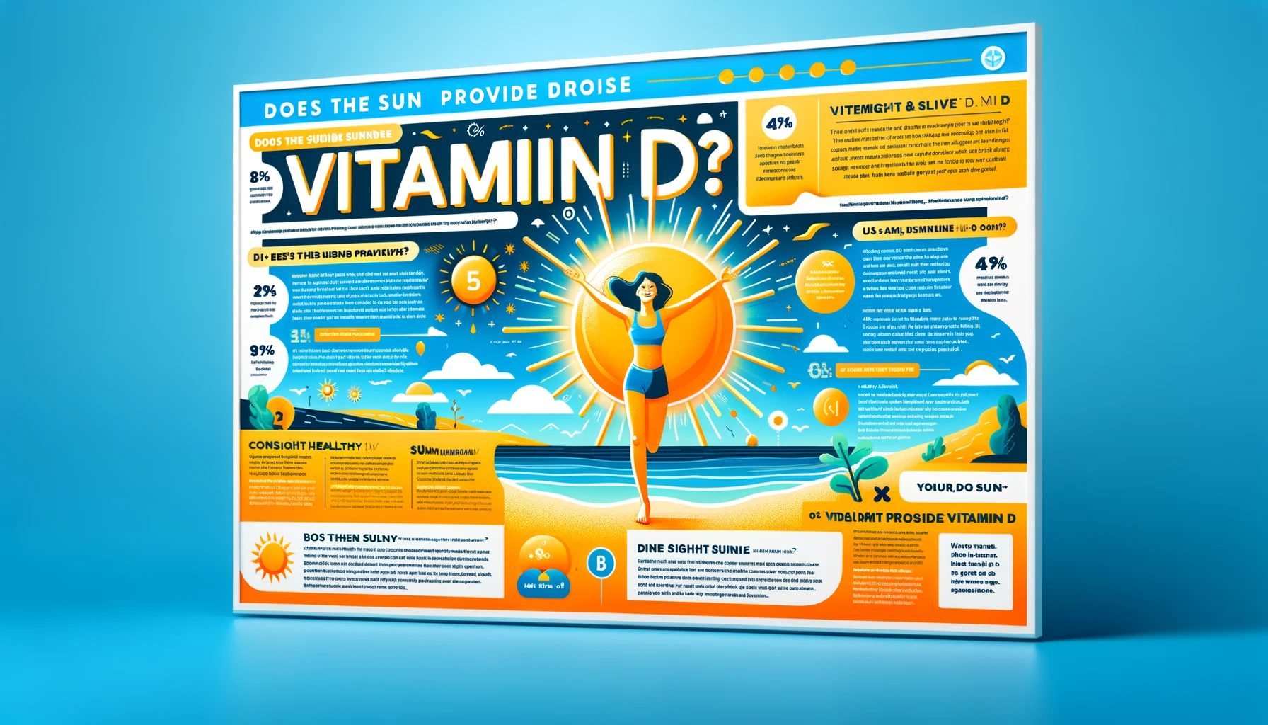 Est-ce que le soleil donne de la vitamine D ?