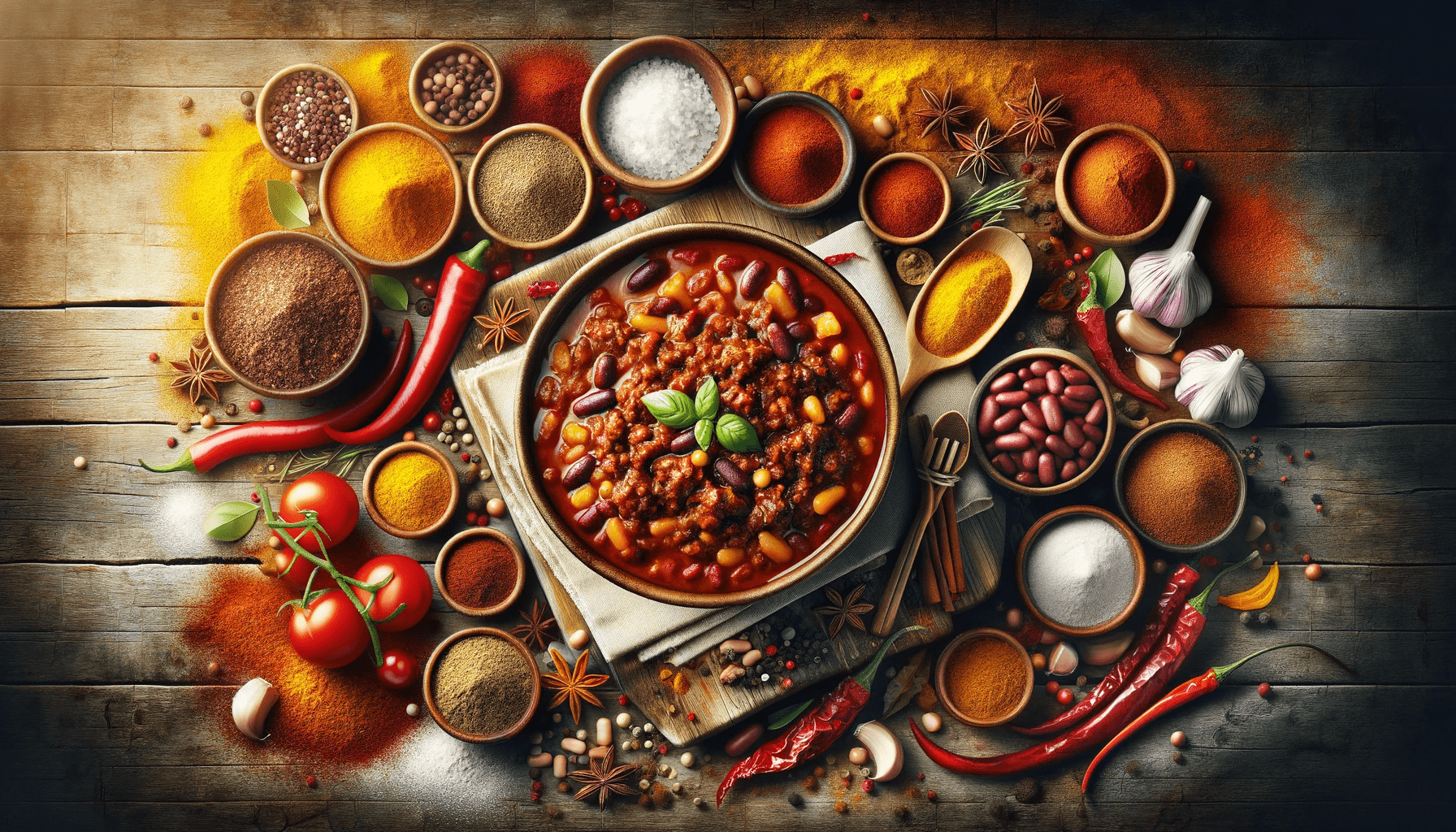 Les Épices du Chili Con Carne : Saveurs Profondes et Richesse Culinaire