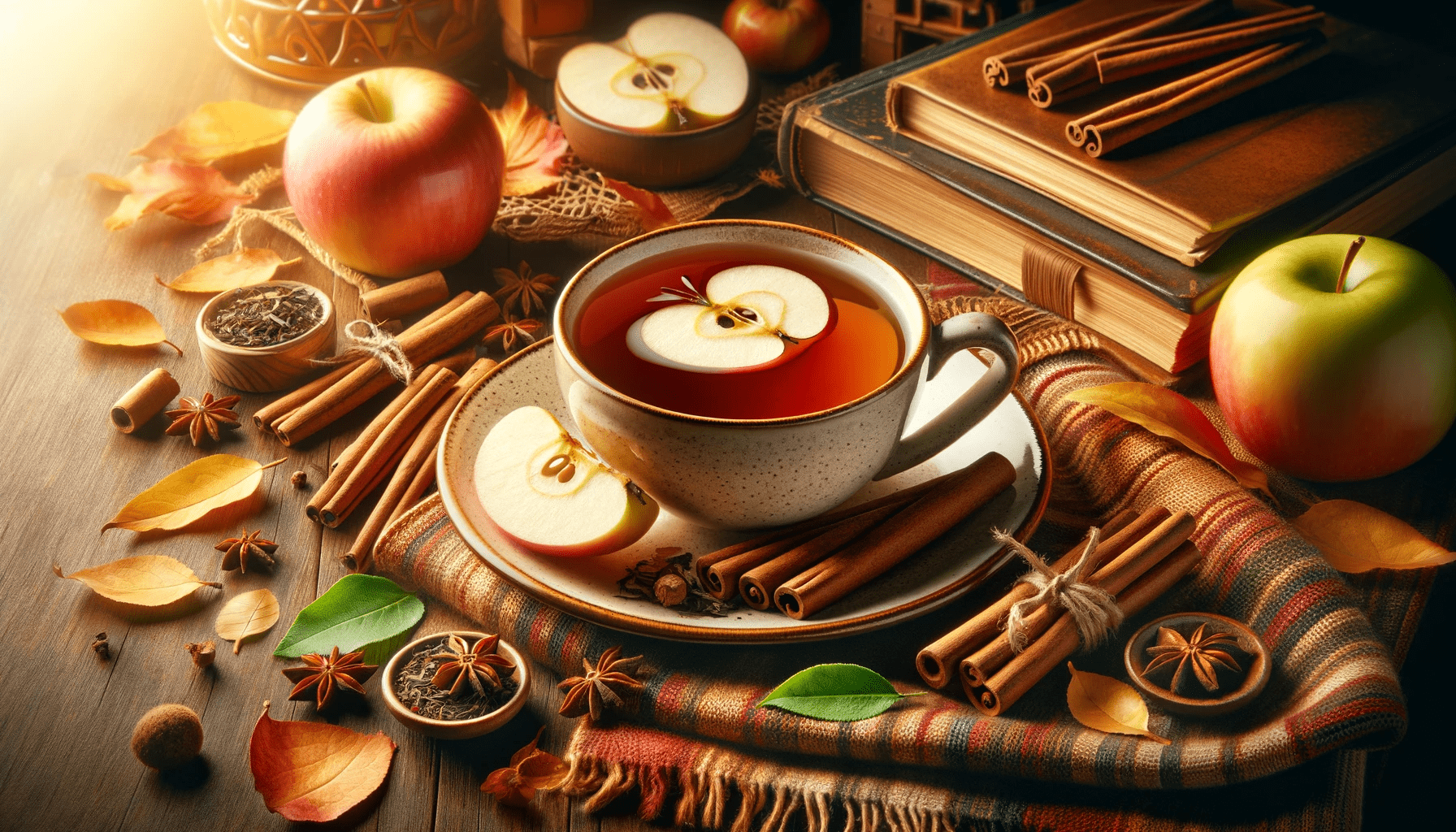 Apple-Cinnamon Herbal Tea: Health Benefits