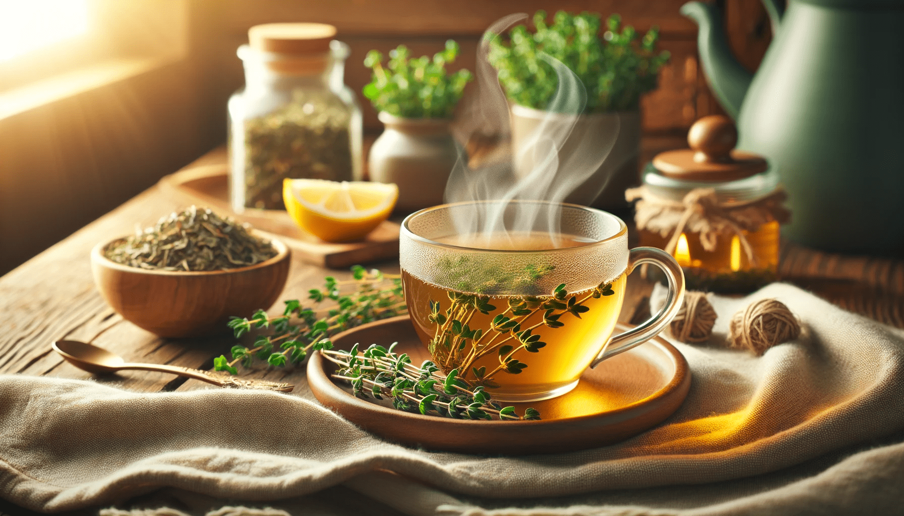 Thyme Herbal Tea: A Natural Remedy for Cough Relief