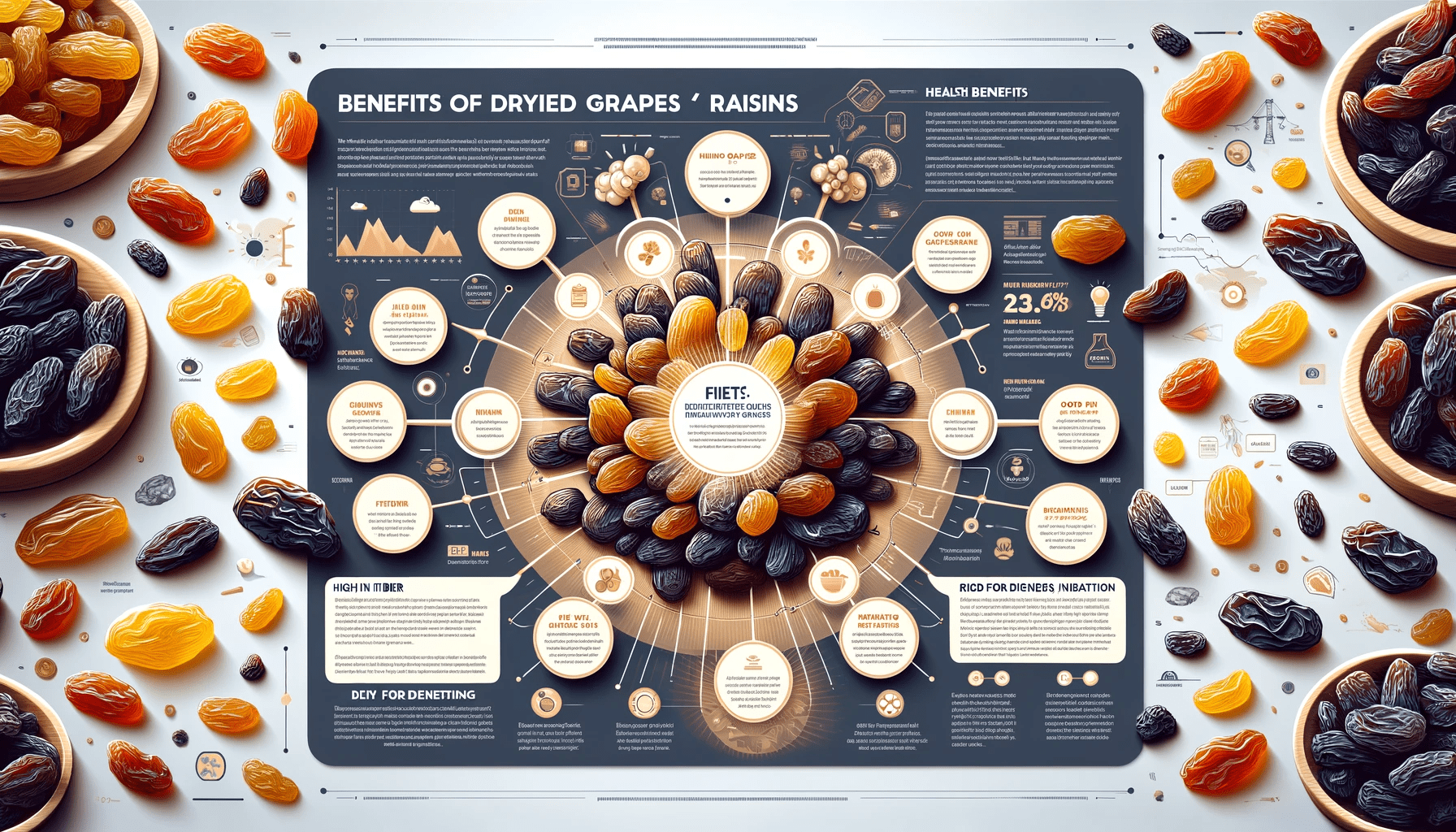 Raisins Secs : les Bienfaits