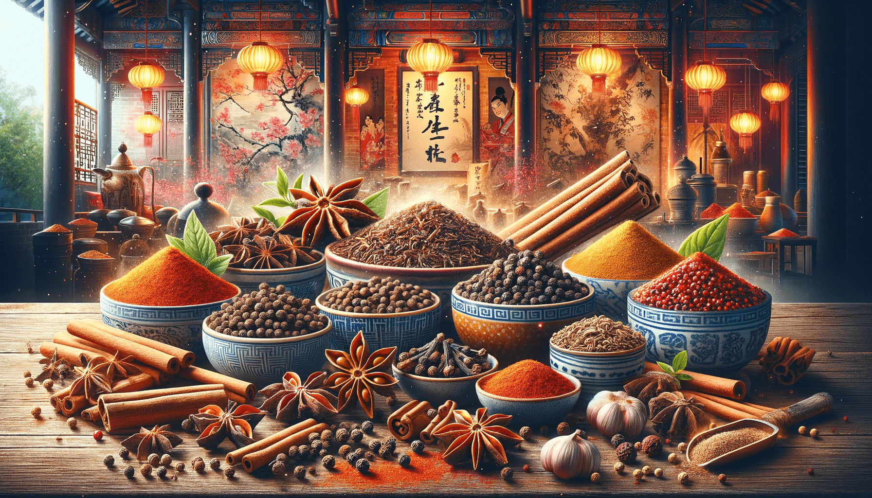 Les Épices Chinoises: des Multiples Bienfaits pour la Santé &#8211; Un Voyage Gastronomique