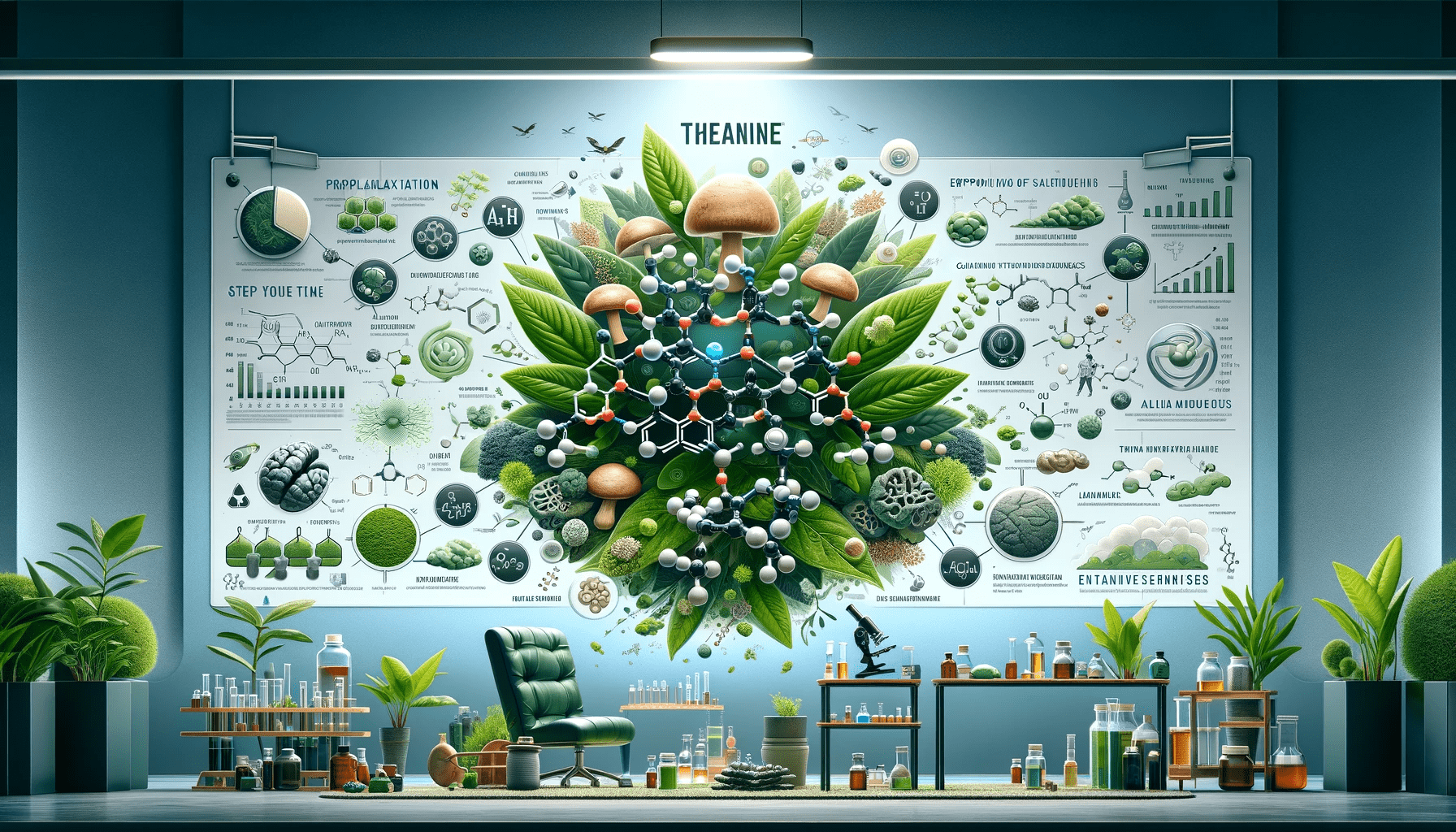 L-Théanine : Un Amino-Acide aux Multiples Bienfaits pour la Santé