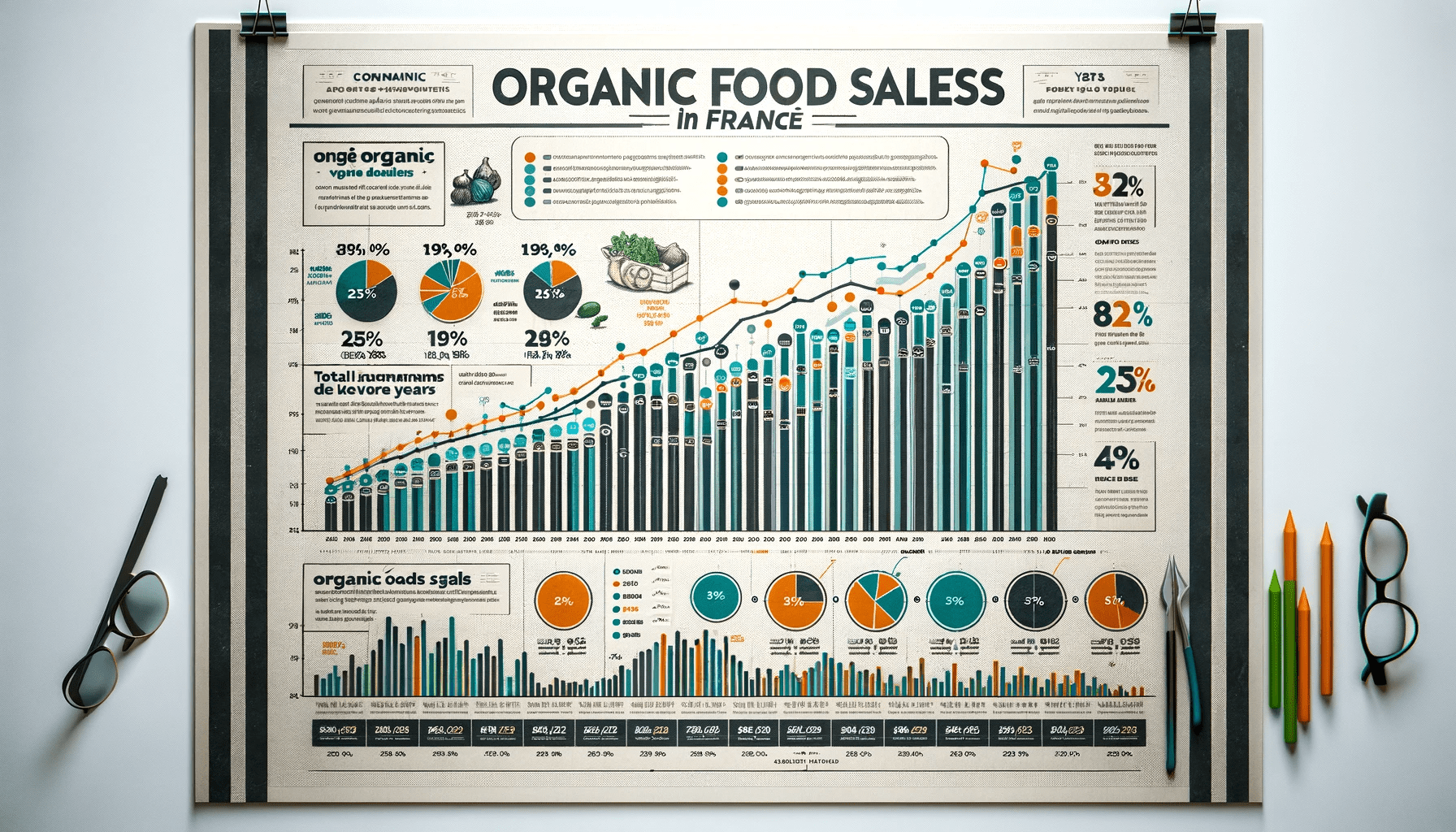 Evolution of the Organic Market in France: Statistics and Analysis