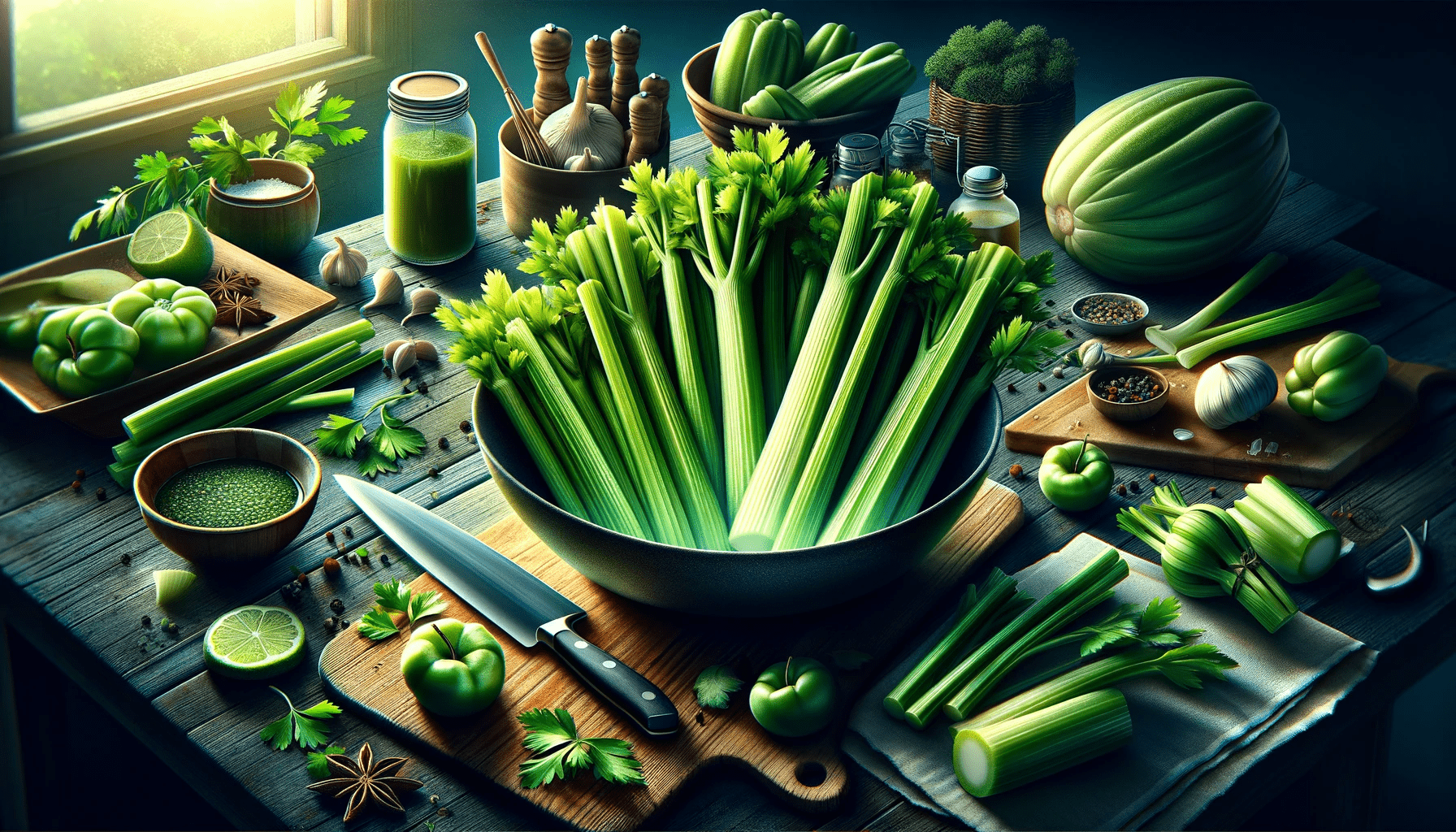Celery branch : Nutritional Benefits