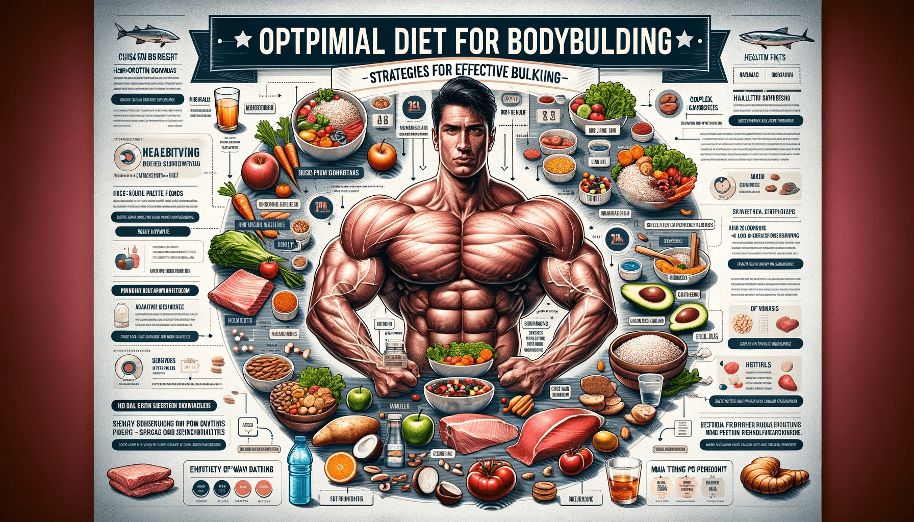 Optimal Diet for Bodybuilding: Bulking and Muscle Building