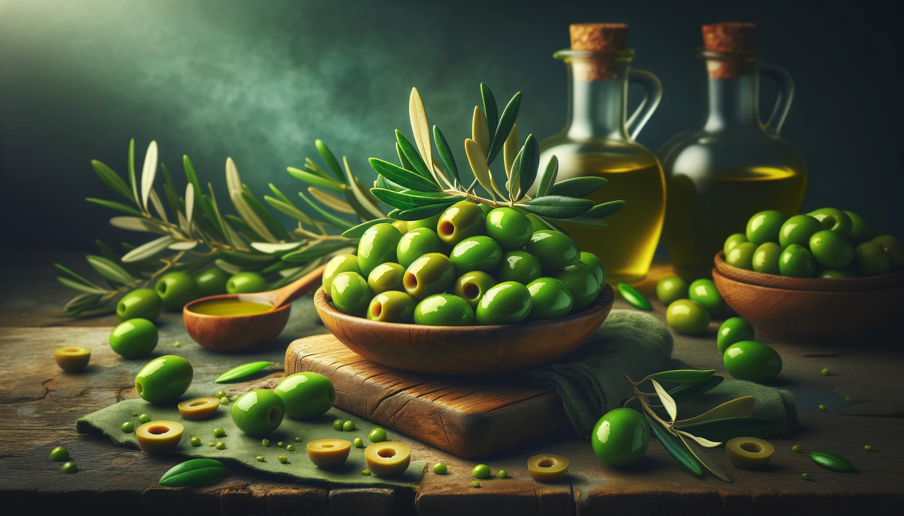 Les Bienfaits des Olives Vertes: Un Trésor de Santé Méditerranéenne