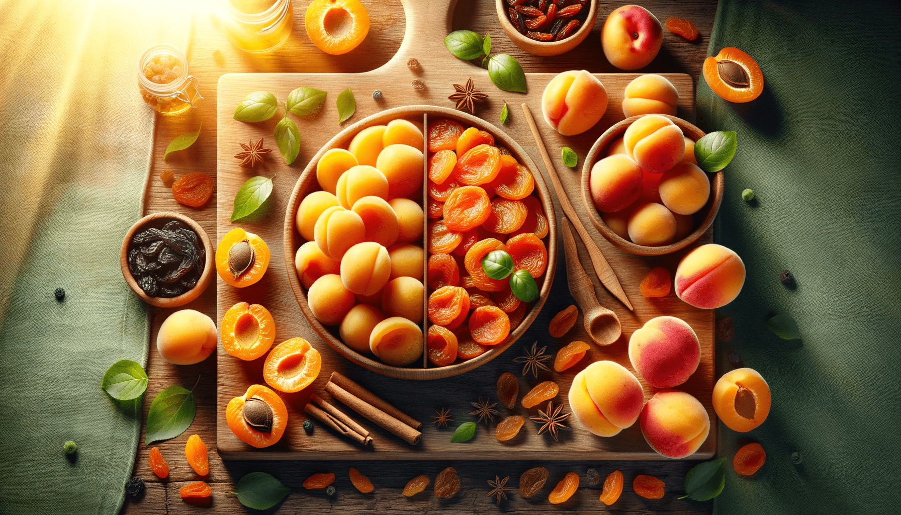 Abricots secs et frais : bienfaits nutritionnels