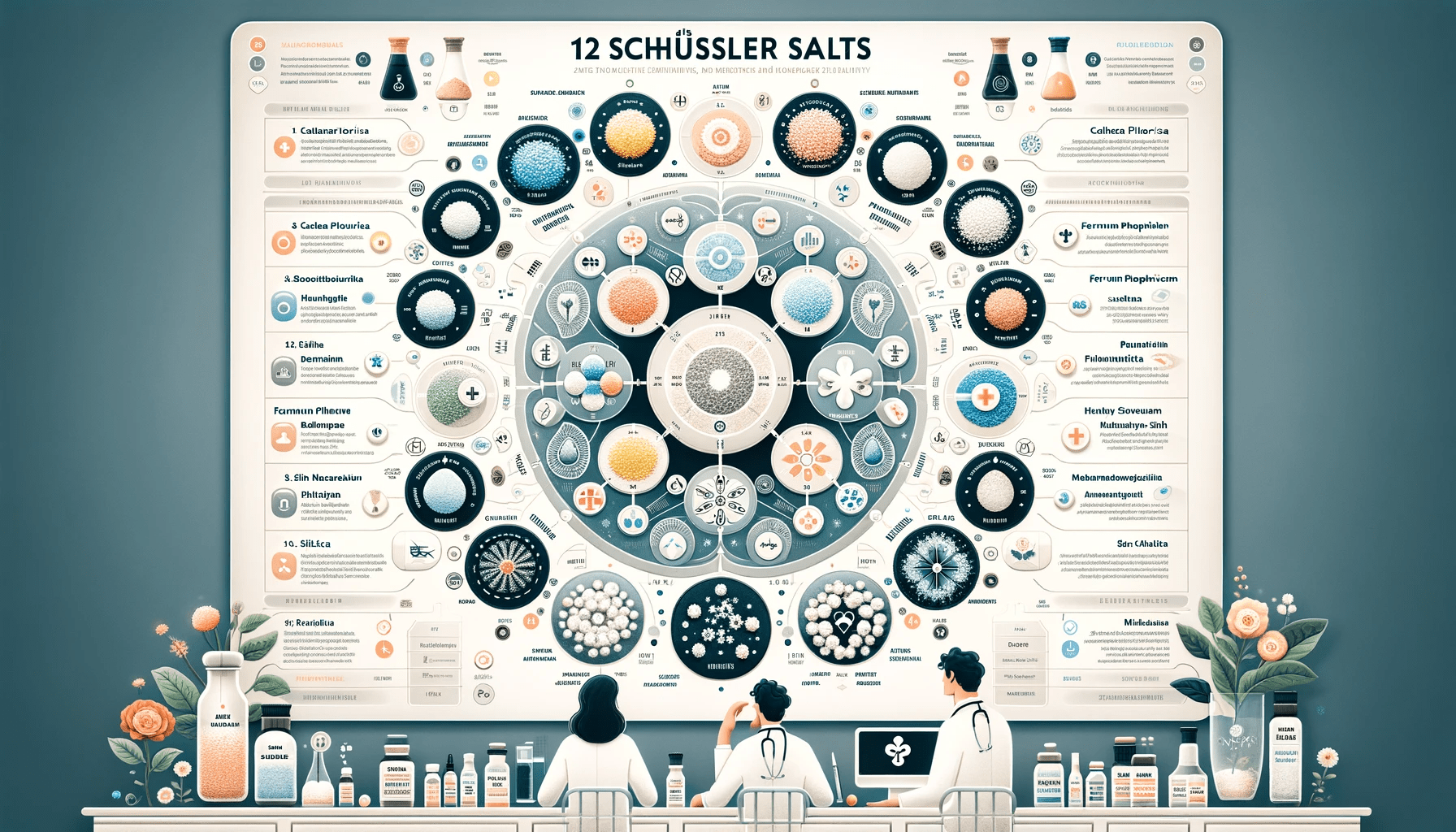 Les 12 sels de Schüssler : l&rsquo;équilibre minéral
