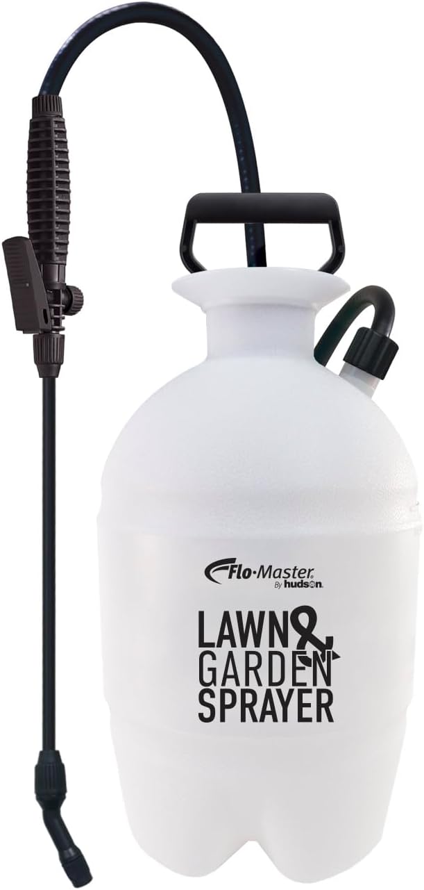 Flo-Master by Hudson 24101 1 Gallon Lawn and Garden Tank Sprayer, Translucent