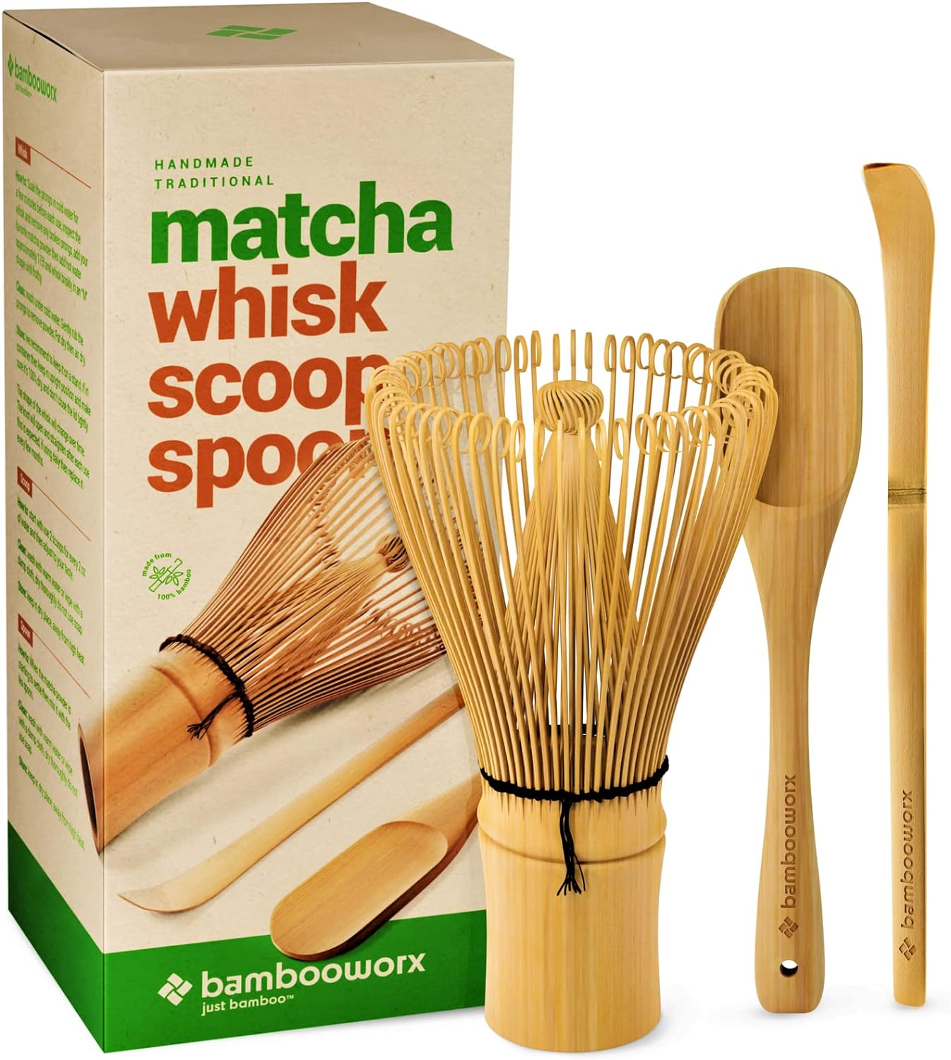 BAMBOOWORX Matcha Whisk Set