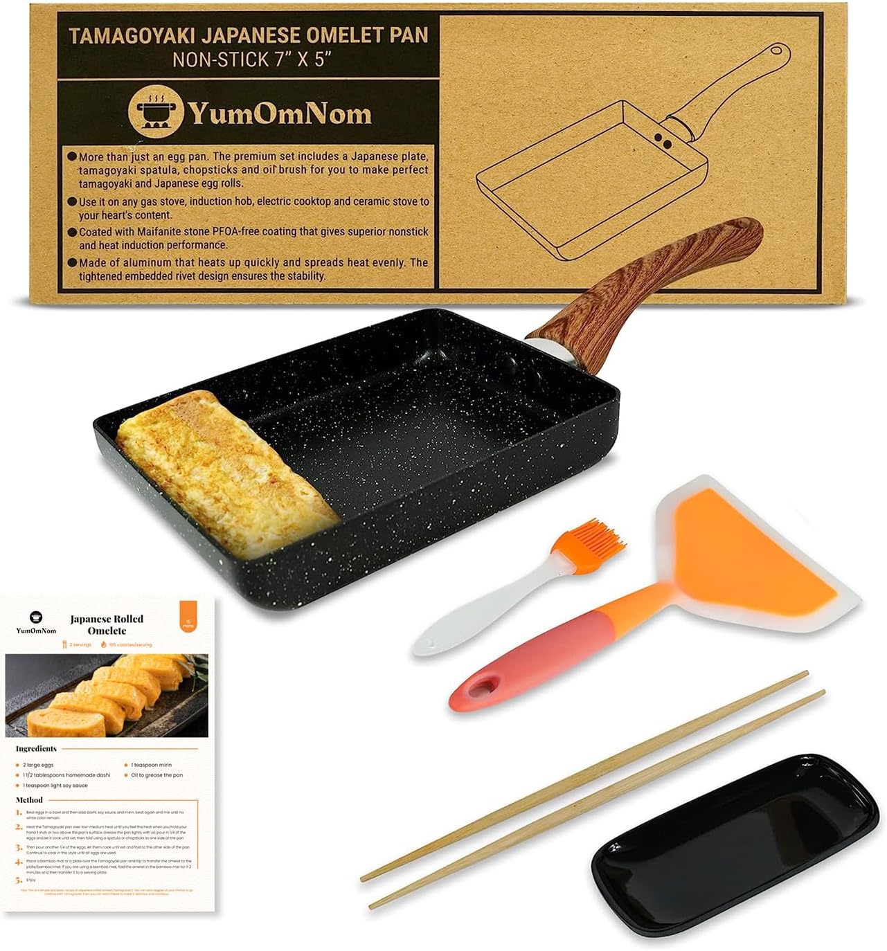 YumOmNom Tamagoyaki Pan