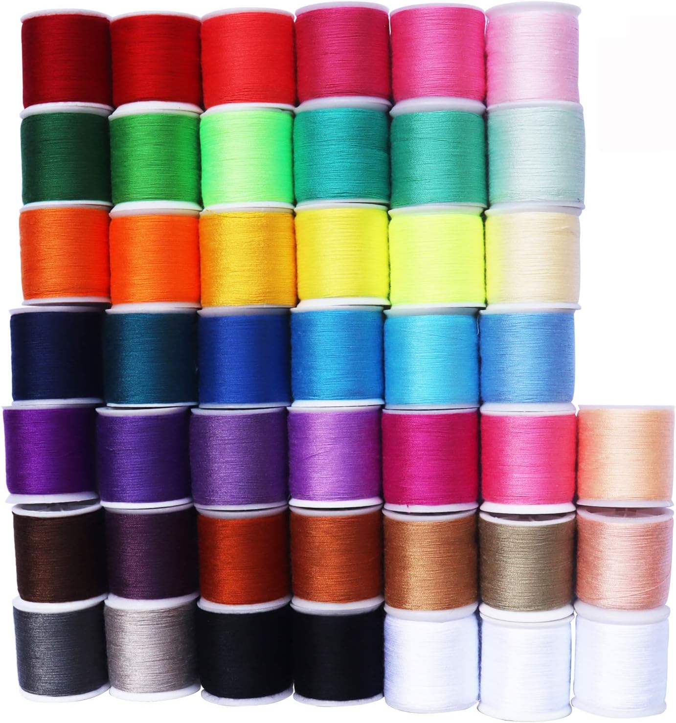 MOYYON 45 spools Sewing Thread Kits Polyester for Hand & Machine Sewing