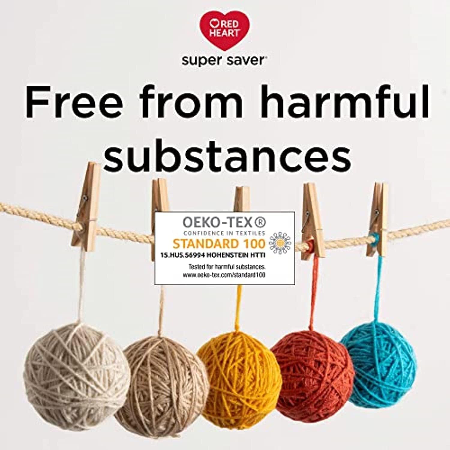 Red Heart Super Saver White Yarn