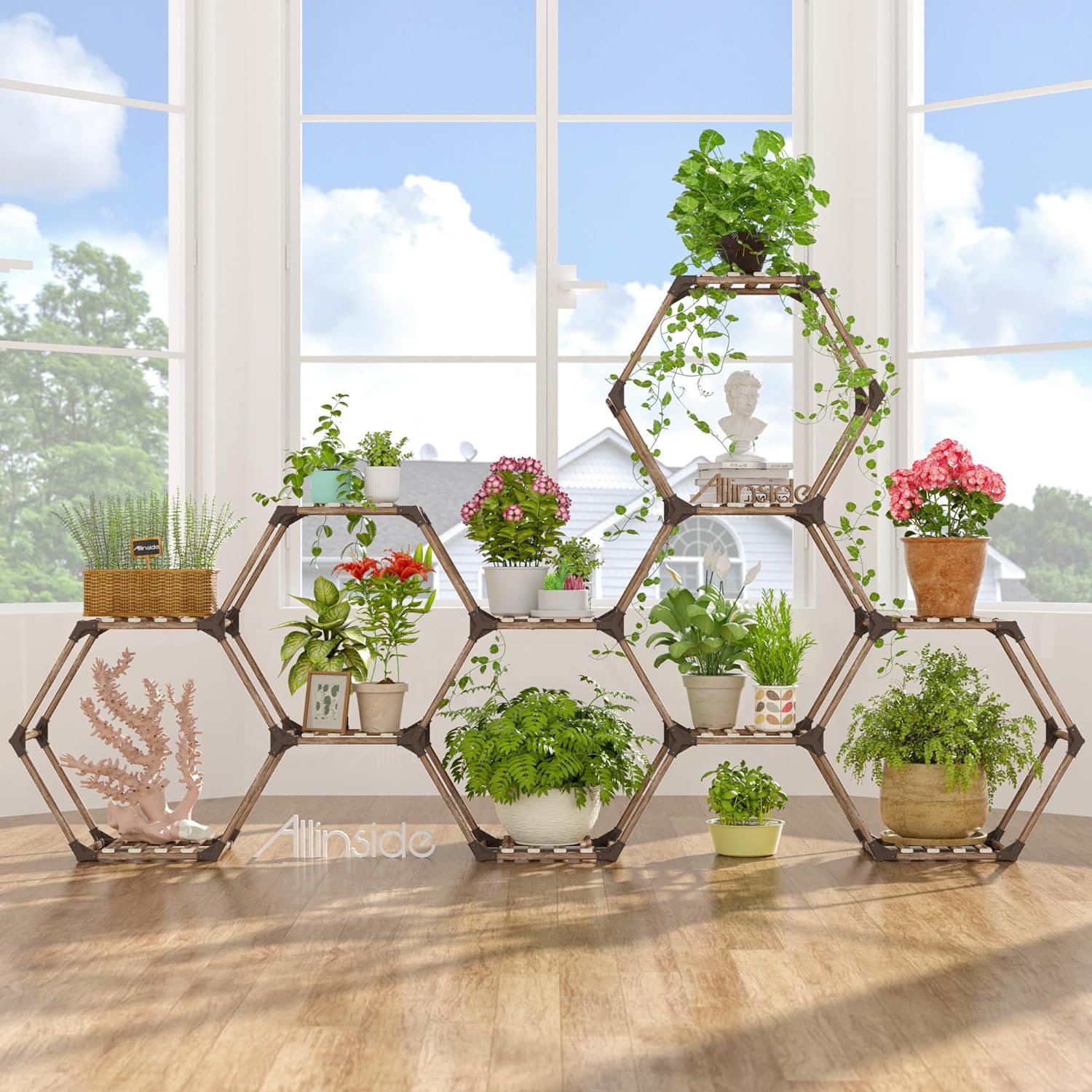 Geometric Plant Stand