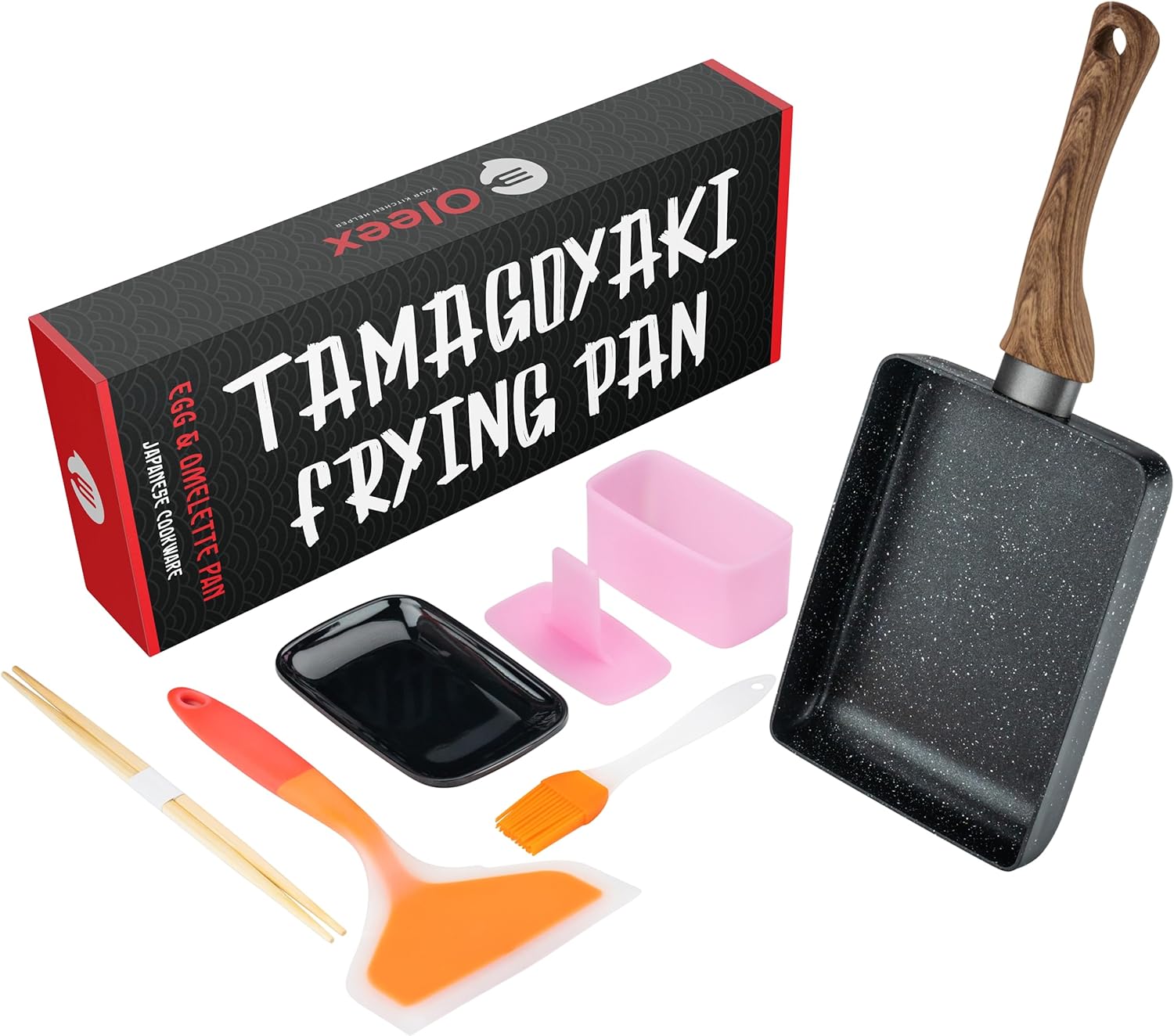 Oleex Tamagoyaki Pan Set