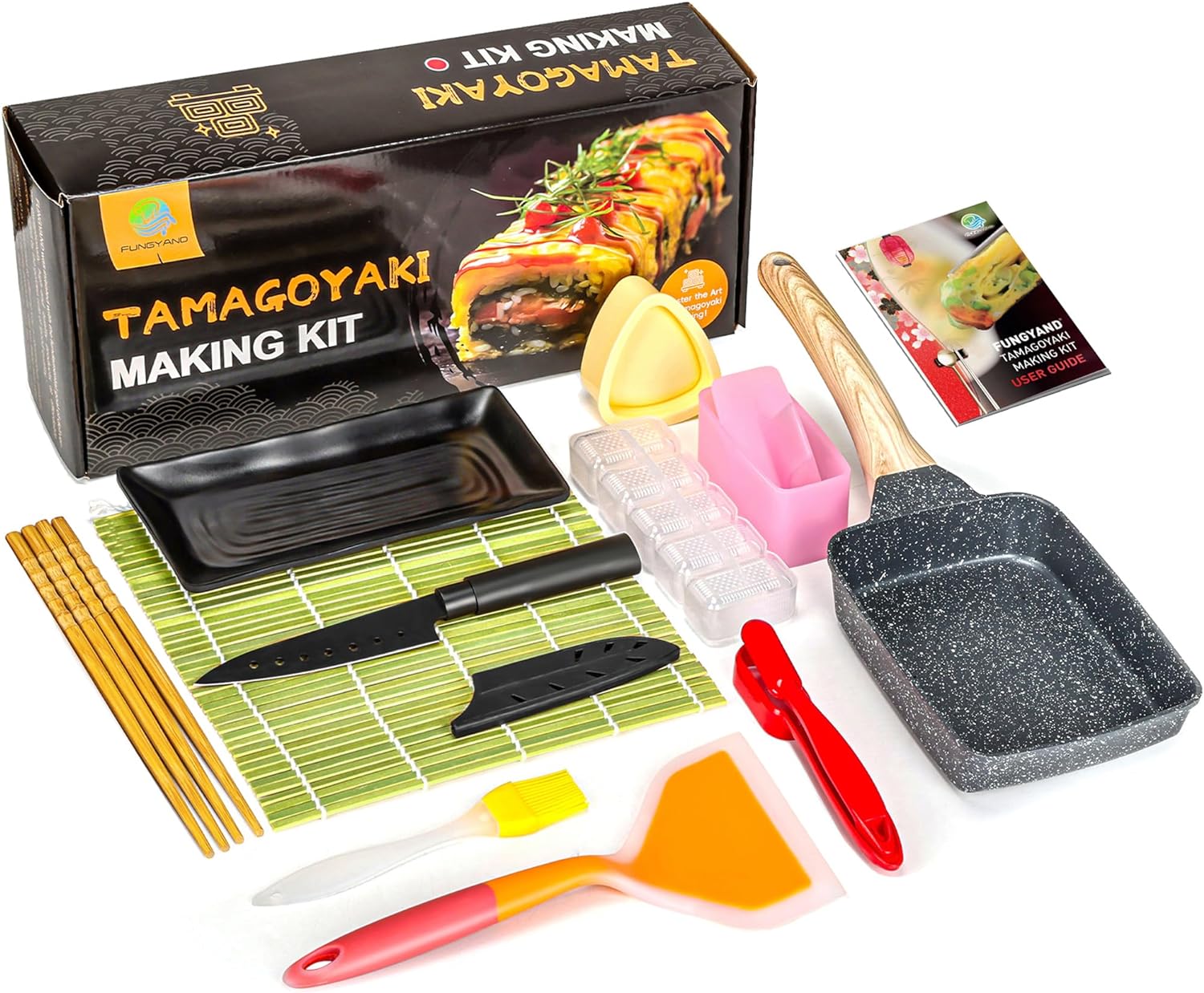 FUNGYAND Tamagoyaki Pan Set