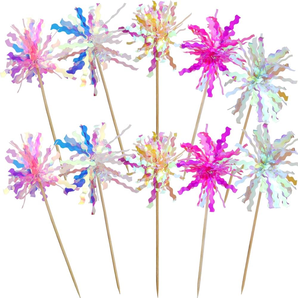 JOGILBOY 10 Pcs Happy Birthday Cake Toppers