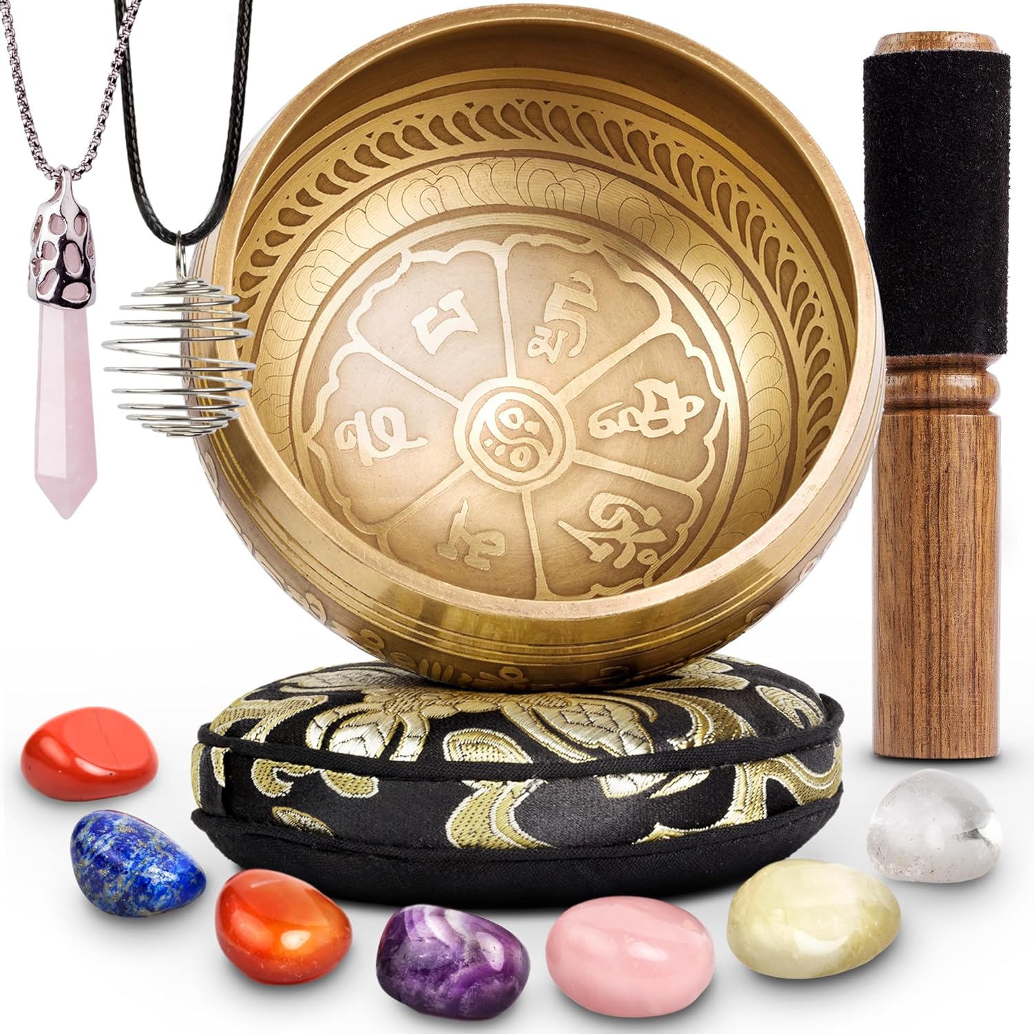 HEALING WAVES Tibetan Singing Bowl Set